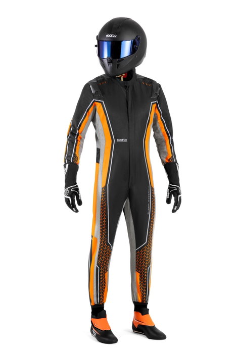 Sparco Combinaison Karting K50 Superleggera-K Noir/Orange Taille 58 Sparco Combinaison Karting K50 Superleggera-K Noir/Orange Taille 58