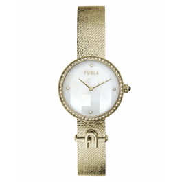 Furla WW00022001L2 - Montre analogique dorée pour femme