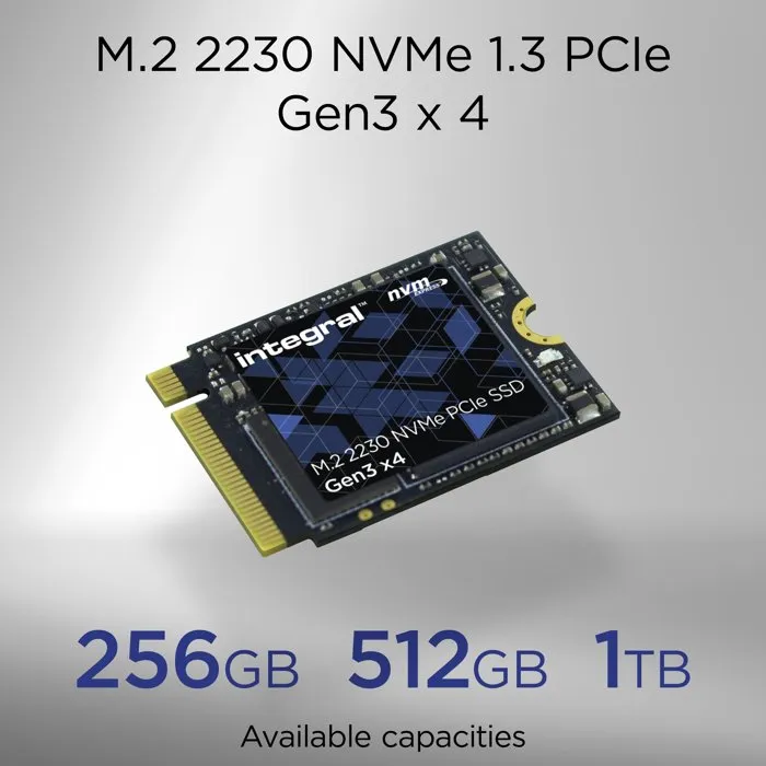 Integral Memory INTEGRAL M.2 2230 NVMe PCIe Gen3 x4 - SSD interne - 512 Go