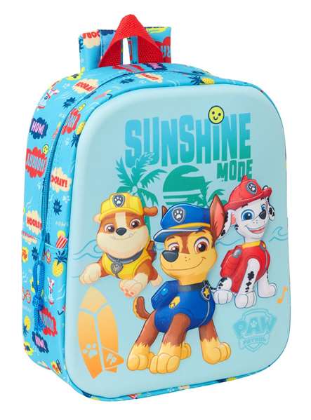 Safta Sac à dos enfant Paw Patrol 3D Bleu Safta Sac à dos enfant Paw Patrol 3D Bleu