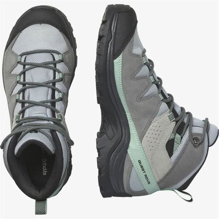 Bottes de montagne Salomon Quest Rove Gore-Tex Gris 18-20 Ans