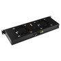 Lanview Logon RAF300BL Module de ventilation rack 1U avec 2 ventilateurs et thermostat numérique