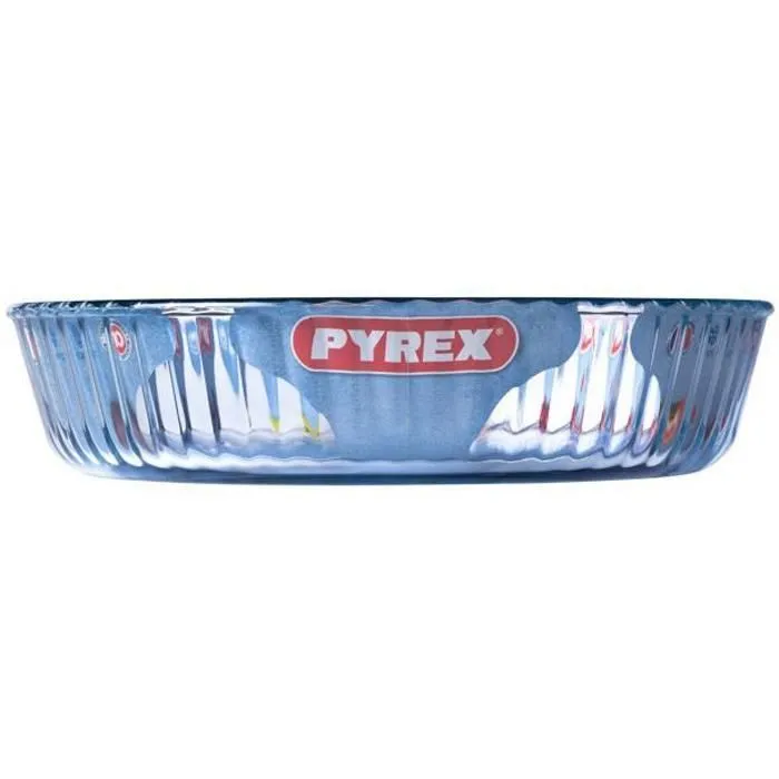 Pyrex 1450154 Moule à quatre-quart en verre borosilicate - Résistant au choc thermique 200°C de -40°C à +300°C - 26 cm - Garantie 10 ans