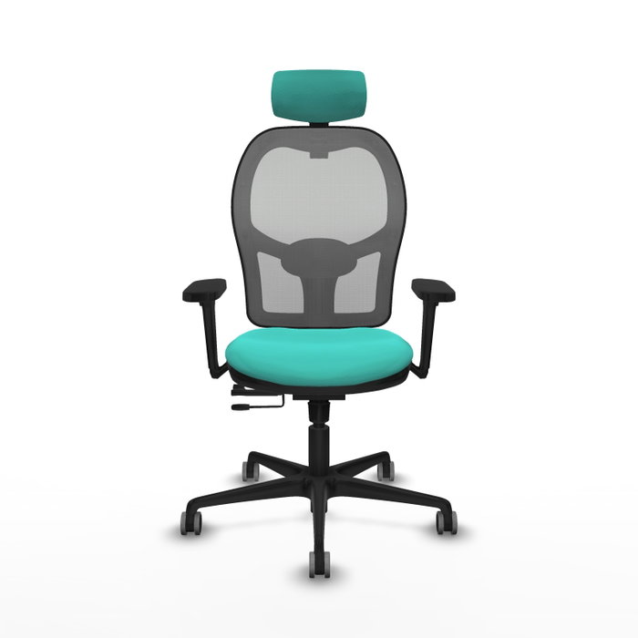Chaise de Bureau avec Appui-tête Jorquera Piqueras y Crespo 3D036G2 Turquoise Chaise de Bureau avec Appui-tête Jorquera Piqueras y Crespo 3D036G2 Turquoise