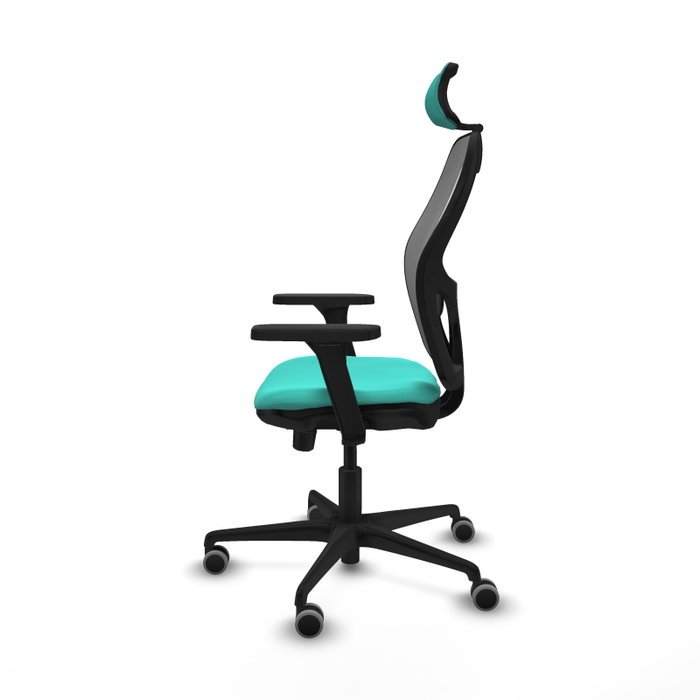 Chaise de Bureau avec Appui-tête Jorquera Piqueras y Crespo 3D036G2 Turquoise Chaise de Bureau avec Appui-tête Jorquera Piqueras y Crespo 3D036G2 Turquoise