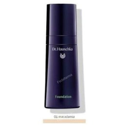 Dr. Hauschka Base de Maquillage 01 Macadamia 30ml Fond de Teint Hydratant Protection