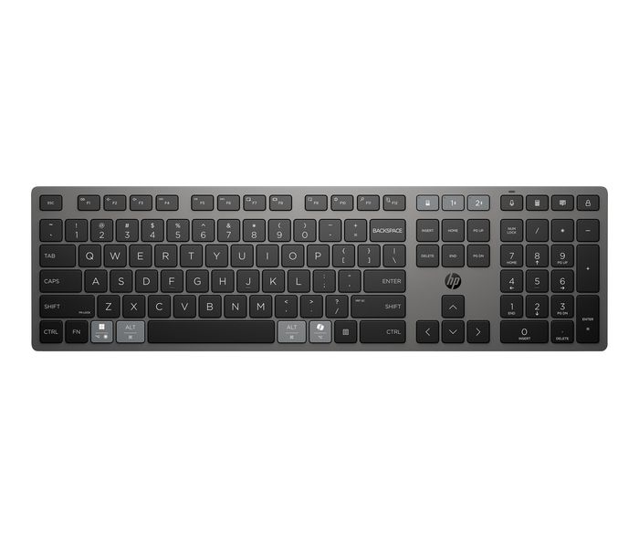 HP HP 725 Clavier sans fil rechargeable multi-appareil Noir HP HP 725 Clavier sans fil rechargeable multi-appareil Noir