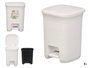 Stefanplast Papelera Domus Blanche 6L Plastique PP 20x27x20cm (Set de 6)