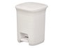 Stefanplast Papelera Domus Blanche 6L Plastique PP 20x27x20cm (Set de 6)