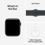Apple Watch SE 3 GPS 44 mm Midnight Aluminium - Bracelet Sport Midnight M/L