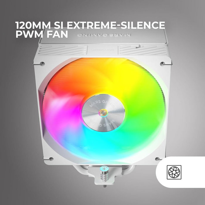 Ventilateur CPU Mars Gaming MCPUX5ARGBW