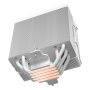 Mars Gaming Ventilateur Dissipateur CPU MCPUX5ARGBW Blanc 120mm ARGB PWM TDP 280W