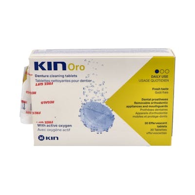 Kin Comprimés Nettoyants Oro, 30 Unités
