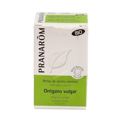 PRANAROM Orégano Vulgar en perlas bio 60 unités