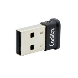 Coolbox Adaptateur USB Bluetooth 5.3, Dongle sans fil pour PC, imprimante, casque, souris, compatible Windows 10/11 et Linux