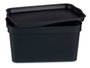 KIPIT Boîte en plastique avec couvercle 2,3 L Anthracite