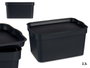 KIPIT Boîte en plastique avec couvercle 2,3 L Anthracite