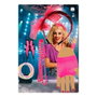 Atosa Set Années 80 Rose avec Accessoires Fluo