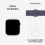 Apple Montre intelligente MEU64QL/A Argenté 42 mm