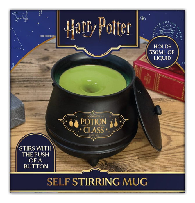 Thumbs Up Mug Harry Potter Chaudron auto-remuant avec couvercle Magical Locations