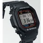 Casio G-Shock The Origin Montre homme solaire résistante aux chocs chronographe 46.7 mm bracelet résine noire