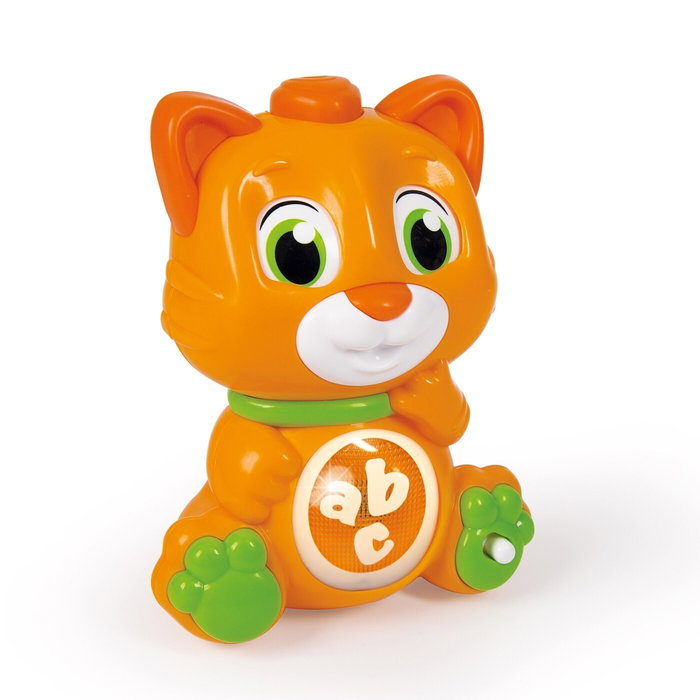 Clementoni - Jouet Interactif Bébé en Forme de Chat Orange - Éveil et Sons pour Enfants de 10 à 36 Mois - Unisexe Clementoni - Jouet Interactif Bébé en Forme de Chat Orange - Éveil et Sons pour Enfants de 10 à 36 Mois - Unisexe