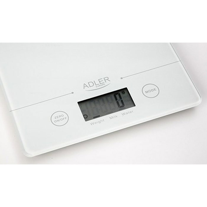 balance de cuisine Adler AD 3138 biała Blanc 5 kg