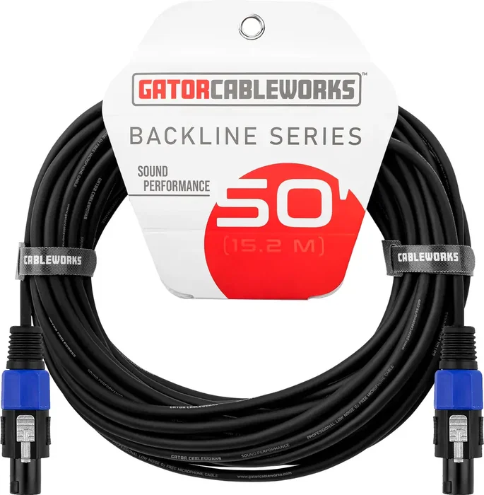 Cableworks Câble Enceinte Speakon/Speakon 15 m