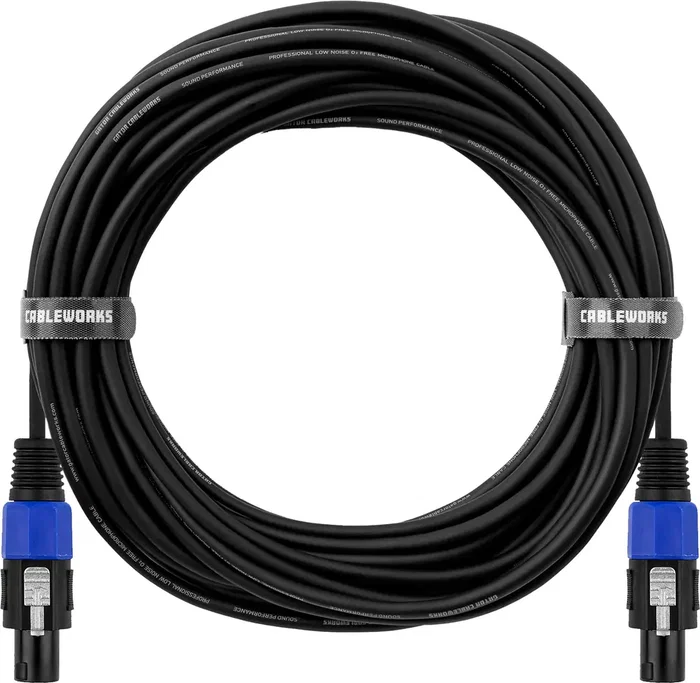Cableworks Câble Enceinte Speakon/Speakon 15 m