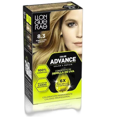 Llongueras COLOR ADVANCE #8,3-rubio claro dorado