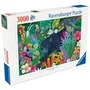 Ravensburger 12001748 - Puzzle Adulte 3000 Pièces - Panthère dans la Jungle - Puzzle de Luxe