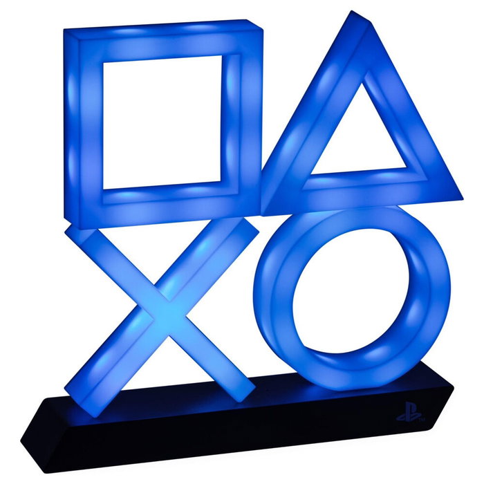 PlayStation Lampe Icon PS5 XL - Réplique officielle PlayStation - Taille: 31x6x30cm - Matériau PVC