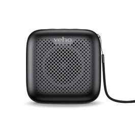 Veho MZ-4 - Enceinte portable Bluetooth 5W avec fonction TWS, batterie longue durée 24h et micro intégré