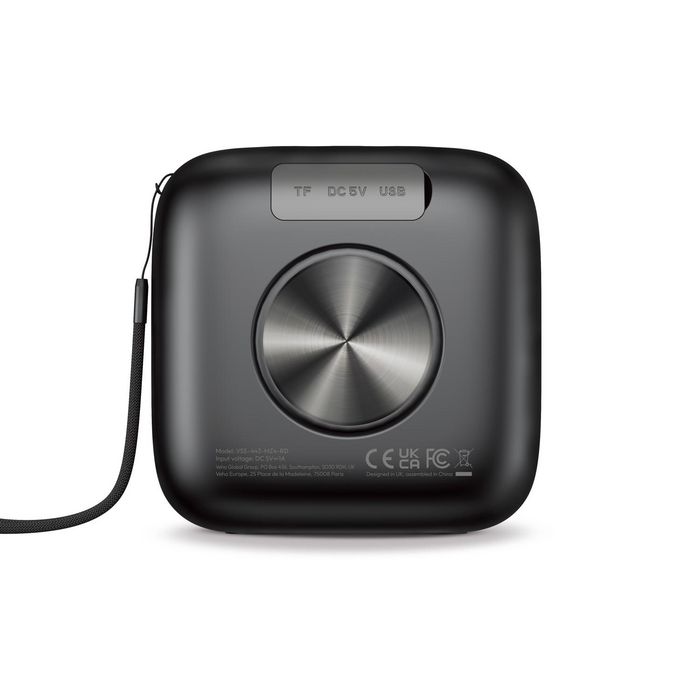 Veho MZ-4 - Enceinte portable Bluetooth 5W avec fonction TWS, batterie longue durée 24h et micro intégré