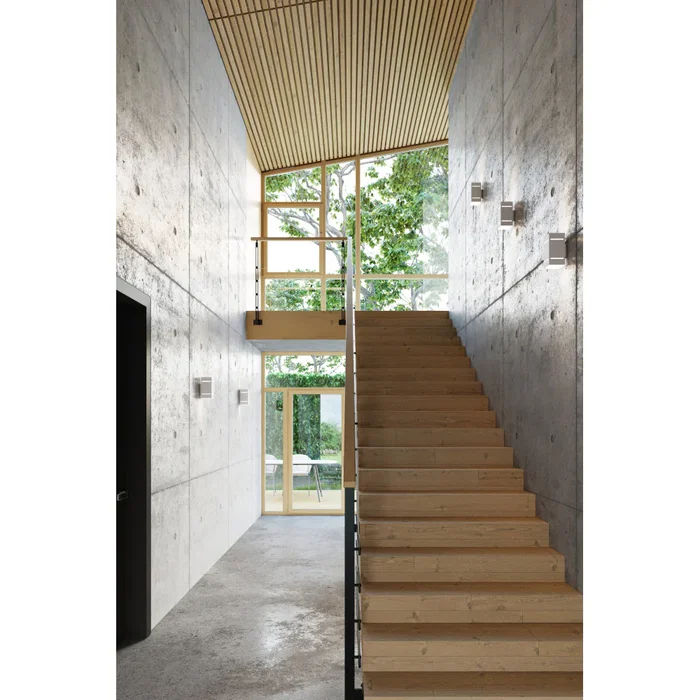 Applique murale Blocco SOL-SL.0478, blanc, noir, gris