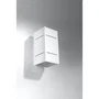 Aplique mural Blocco SOL-SL.0478, petit et efficace, couleur blanc/noir/gris, pour couloir, chambre ou enfants