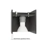 Aplique mural Blocco SOL-SL.0478, petit et efficace, couleur blanc/noir/gris, pour couloir, chambre ou enfants
