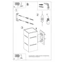 Aplique mural Blocco SOL-SL.0478, petit et efficace, couleur blanc/noir/gris, pour couloir, chambre ou enfants