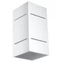 Aplique mural Blocco SOL-SL.0478, petit et efficace, couleur blanc/noir/gris, pour couloir, chambre ou enfants