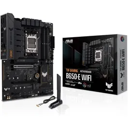 Asus TUF GAMING B650-E WiFi Carte mère ATX - AMD B650, Socket AM5, DDR5, Wi-Fi 6E, 2.5 Gb Ethernet, M.2, SATA III, RAID (0,1,10)