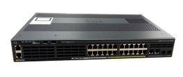 Cisco Switch 296024L WS-C2960X-24TS-LL Noir