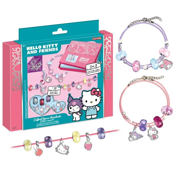 Lansay Coffret Bijoux Étincelants Hello Kitty Lansay Coffret Bijoux Étincelants Hello Kitty