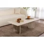 Table basse SABIN Travertin rectangulaire