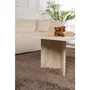 Table basse SABIN Travertin rectangulaire