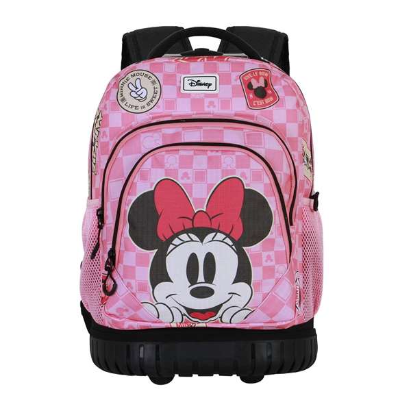 Karactermania GTS FAN Minnie Mouse Journey - Mochila Trolley Écolière avec Roues - Sac à Dos 2 Compartiments - Dimensions 47 x 32 x 25 cm - Pour Enfants dès 3 ans Karactermania GTS FAN Minnie Mouse Journey - Mochila Trolley Écolière avec Roues - Sac à Dos 2 Compartiments - Dimensions 47 x 32 x 25 cm - Pour Enfants dès 3 ans