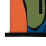BigBuy Home Tapisserie Multicouleur Chanvre Bois d'épicéa Tissu Abstrait 90 x 1,7 x 120 cm