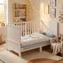Roba Lit combiné évolutif Savanna Friends - Blanc - 70 x 140 cm