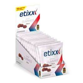 ETIXX SPORT GUMMIES Cola 12 unités