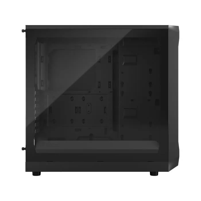 Fractal Design Focus 2 Boîtier PC Noir avec Fenêtre en Verre Trempé Transparent TG