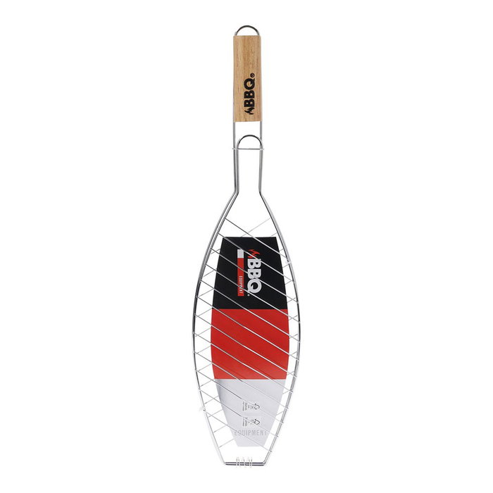 Bbq Collection Grille pour poisson 14 x 58 cm Bbq Collection Grille pour poisson 14 x 58 cm